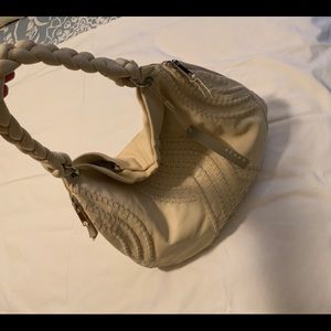 KENAR new cream leather bag. Very soft leather. Chain design on front of…